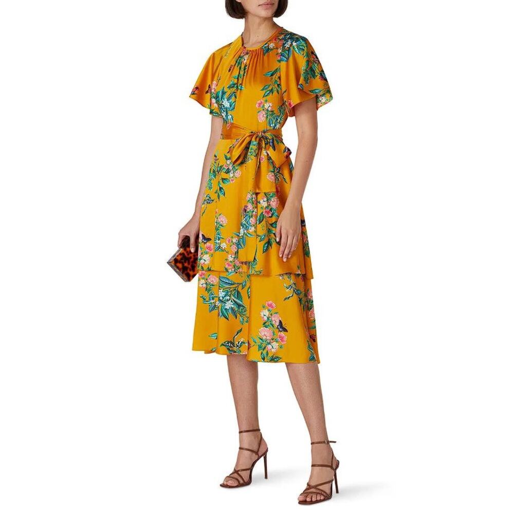GREAT JONES Women's Marigold Tiered Dress Size XS